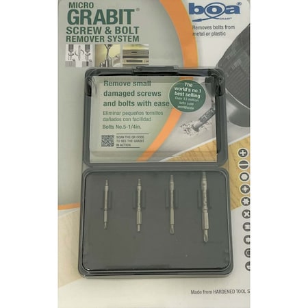 Boa 17030 MICRO GRABIT, 4 PC SET BO17030